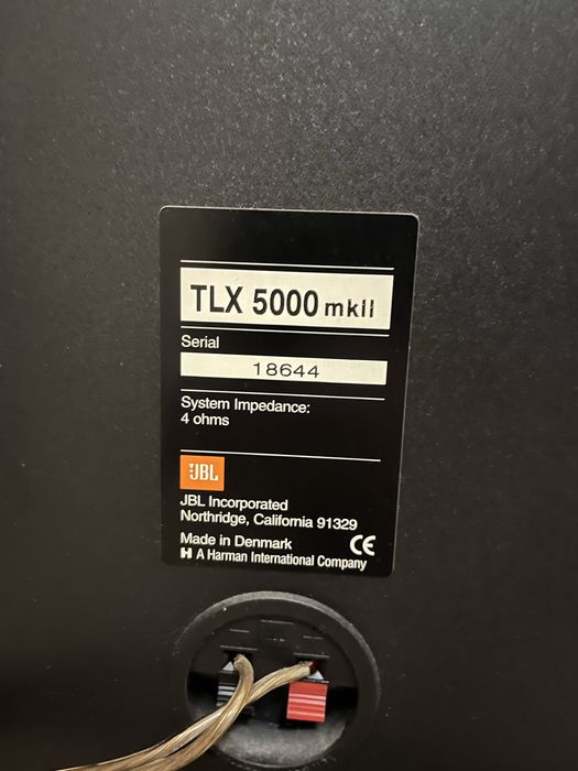 Kolumny/glośniki JBL TLX5000.