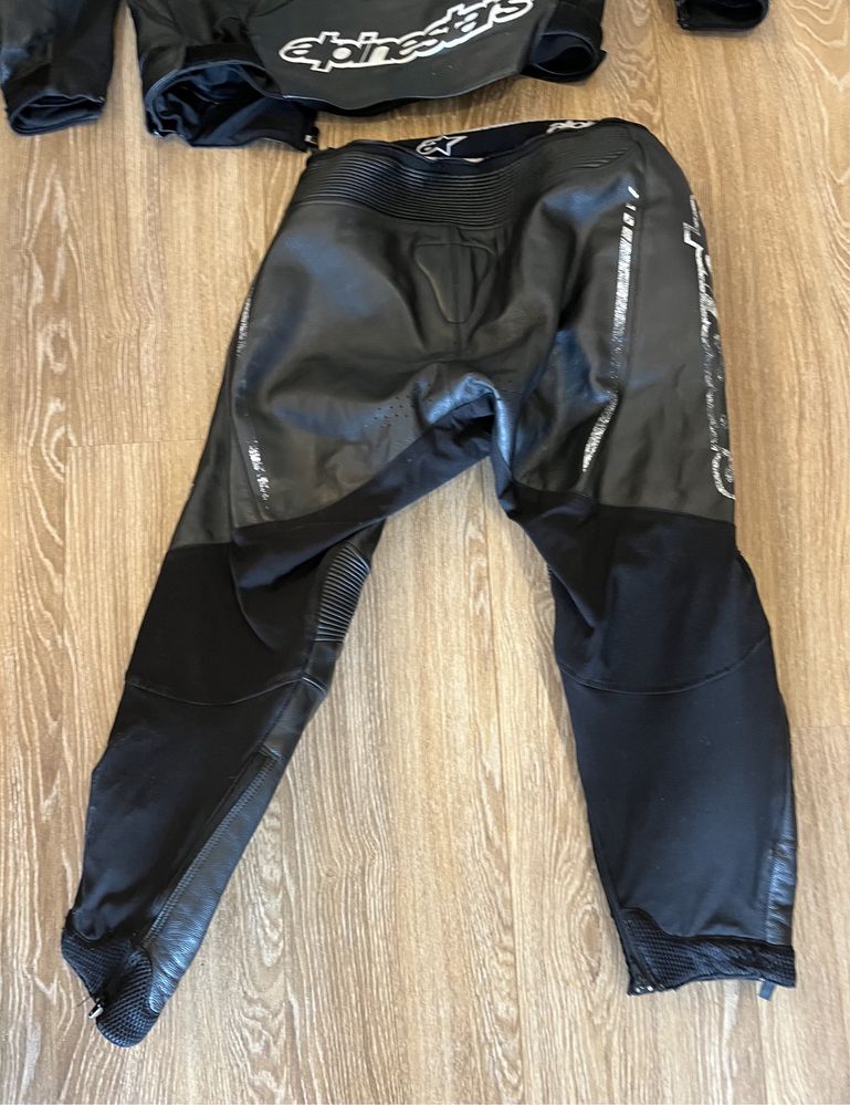 Fato de pele 2 peças Alpinestars ATEM COMBI. Tamanho: 60