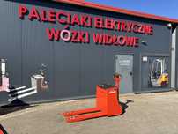 Paleciak elektryczny Linde T 18 duża  bateria 1800 kg mocny paleciak