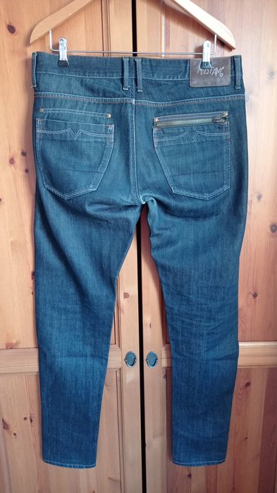 Oryginalne spodnie jeansowe MUSTANG z 349 na 29 złotych!!rozmiar 34/34
