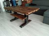 Stolik kawowy rustykalny, industrial, stół, ława, indywidual