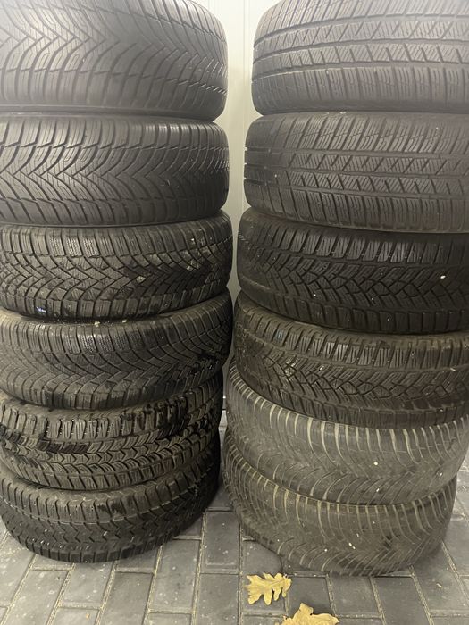 Opony zimowe używane 205/55/16 225/45/17 195/65/15 215/55/17 215/55/16