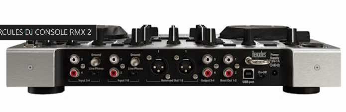 mesa de DJ Hercules RMX2