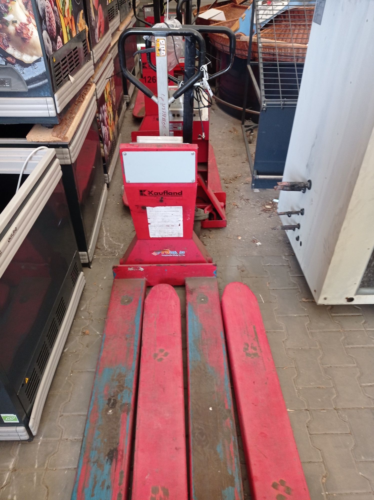 Wózek paleciak ręczny udźwig 2500kg
