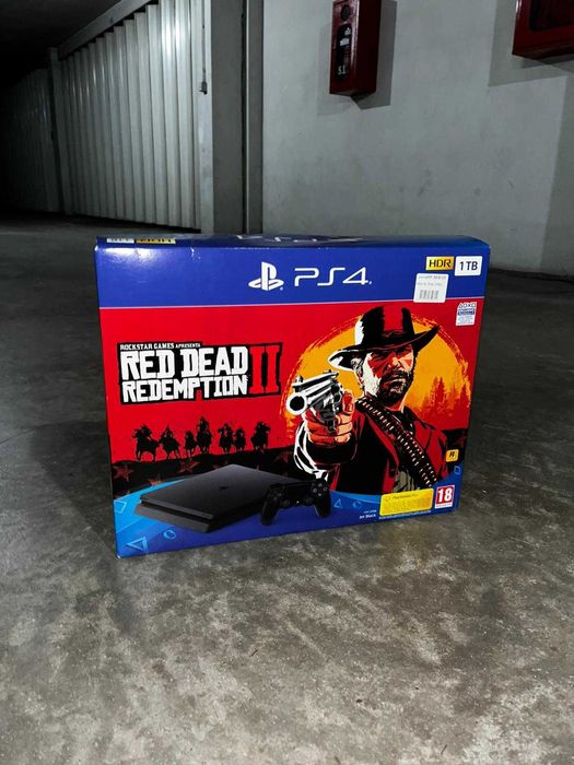 Caixa PlayStation 4 – Edição Red Dead Redemption