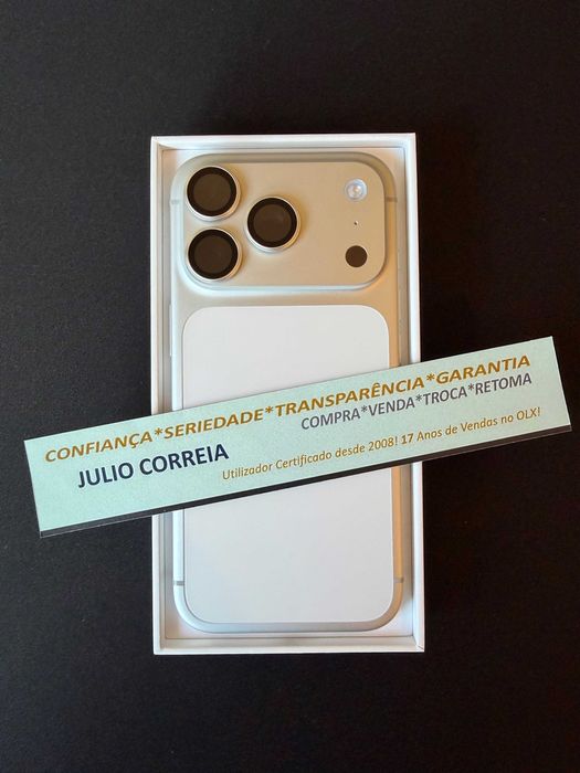 Iphone 17 Pro 256 GB - NOVO em Caixa - Factura e Garantia 3 Anos