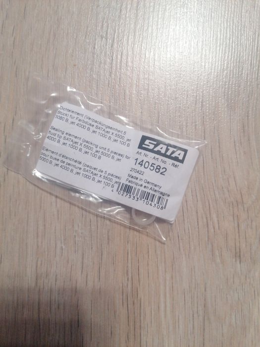 Uszczelki do pistoletu SATA, 5 szt