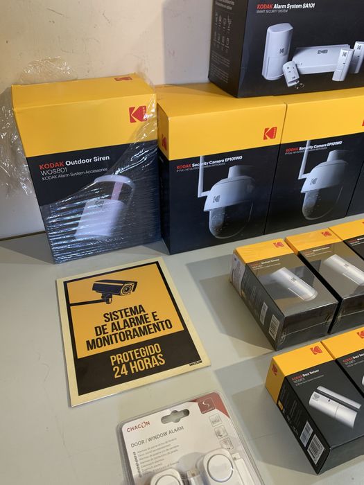 Sistema de Segurança Inteligente Alarme e Videovigilância PRO + EXTRAS