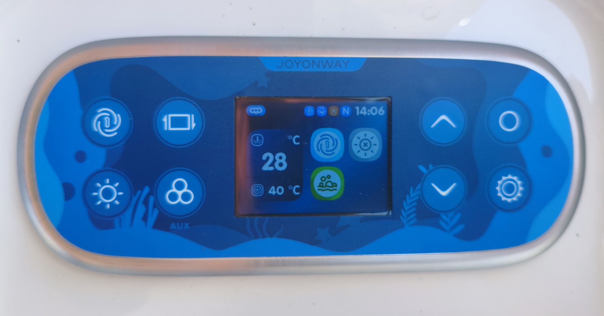 Jacuzzi zewnętrzne 5 osobowe Wifi,  46 dysz, hydro i aeromasaż