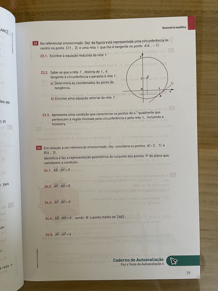 Caderno atividades 11•ano