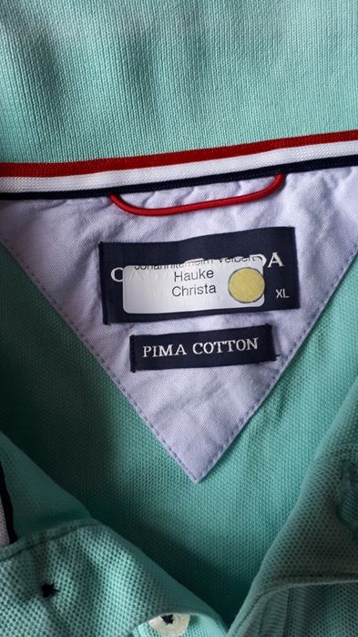 Błęktna koszula polo męska Casamoda xl