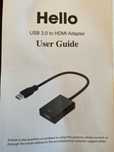 Adampte konwerter przejsciowka us do hdmi