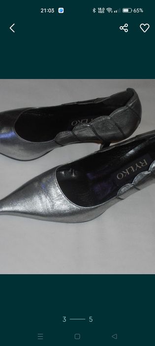 Ryłko- Cudne Srebrne szpilki