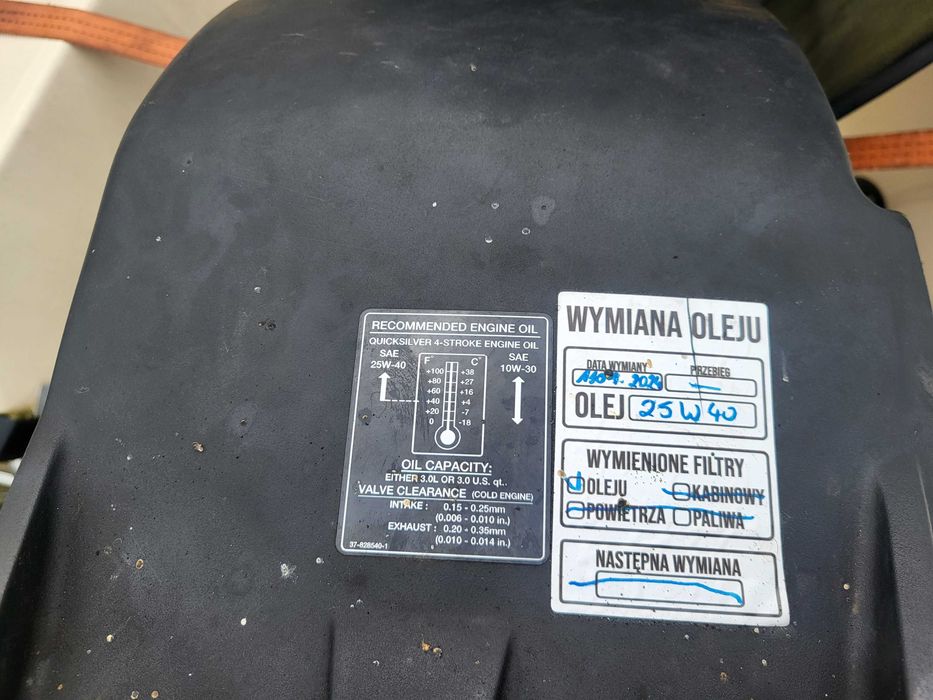 Silnik Mercury 50 koni czterosuw