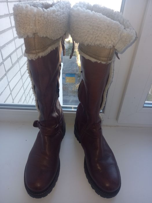 Сапоги Italy 40 кожание