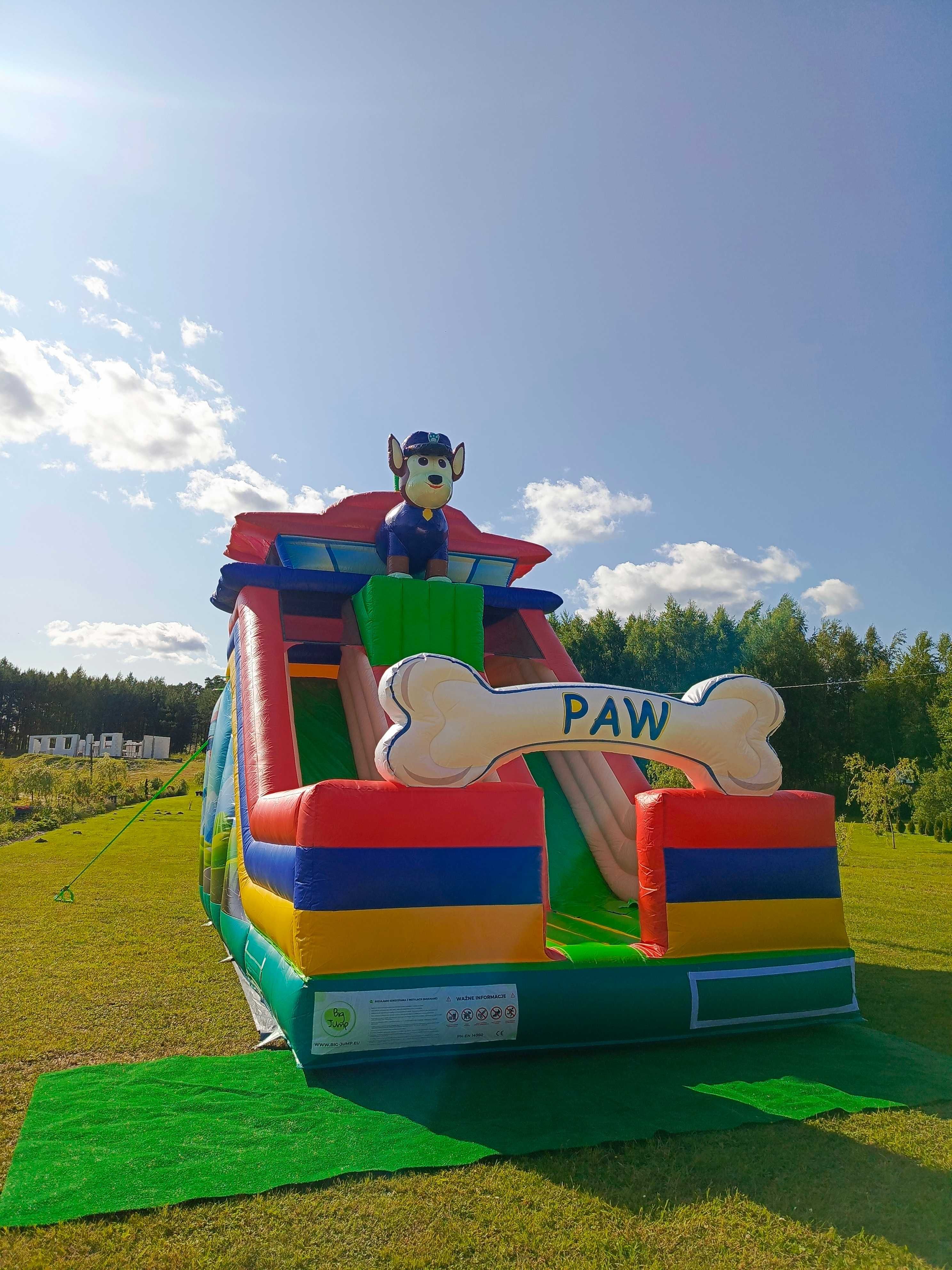 Dmuchana zjeżdżalnia Dmuchaniec Wynajem Psi Patrol
