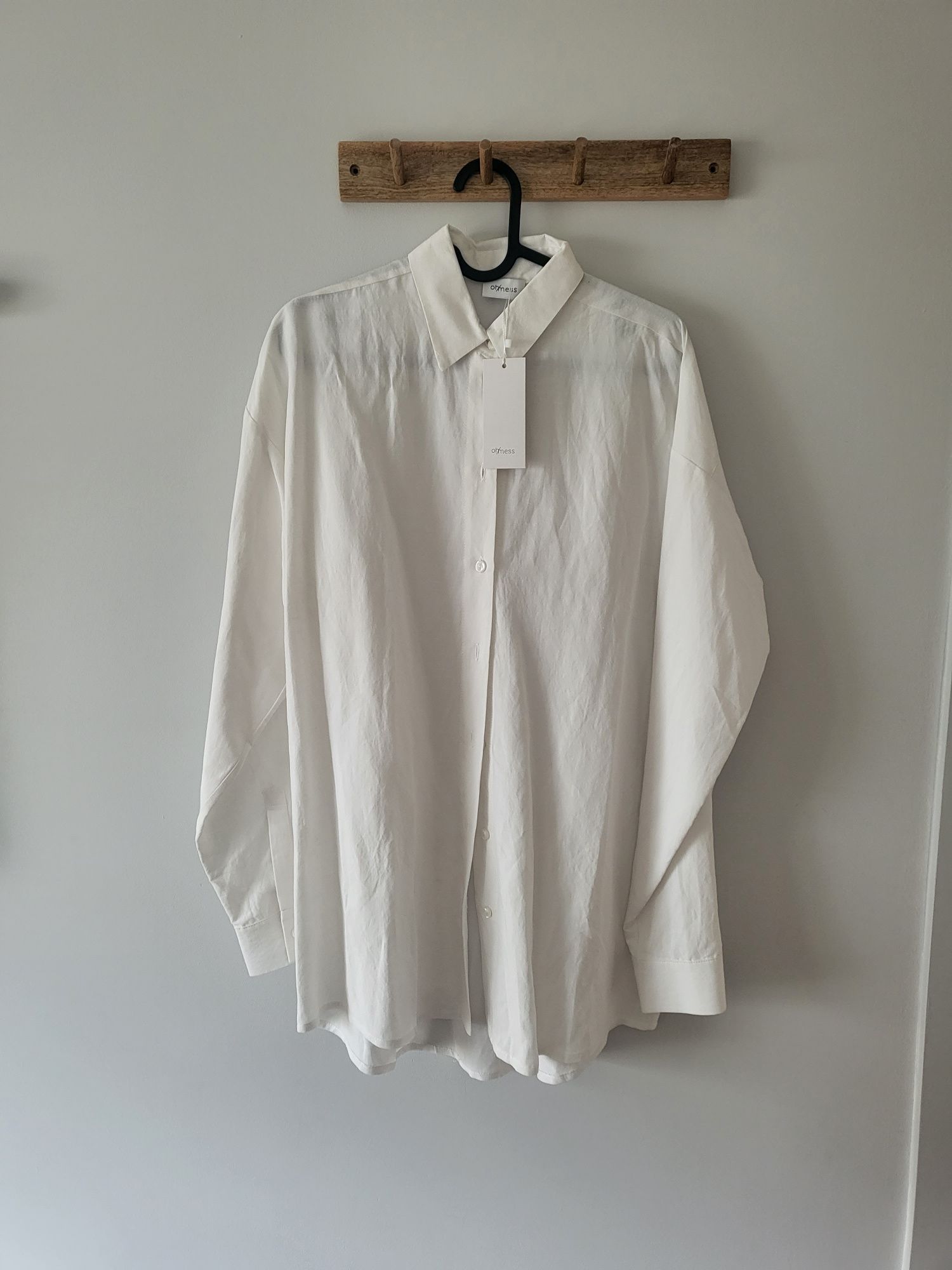 Koszula lniana OhMess Linen Bianca