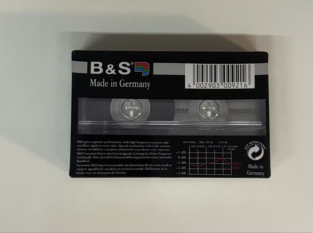 Kaseta magnetofonowa B&S