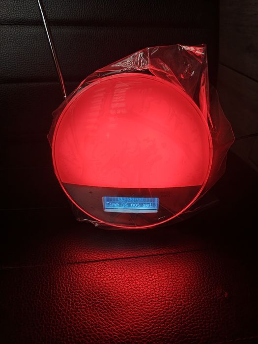 Radio Budzik Lampka Nocna Auriol