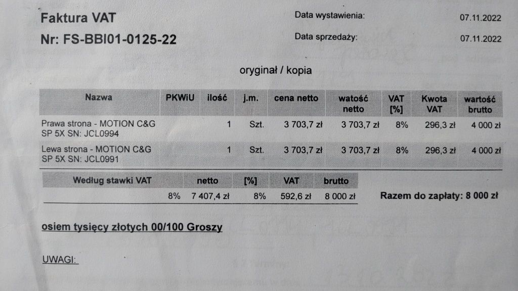 Komplet Aparatów słuchowych Signia Motion Charge&Go SP 5X