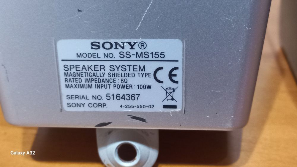 Colunas Sony 100 w