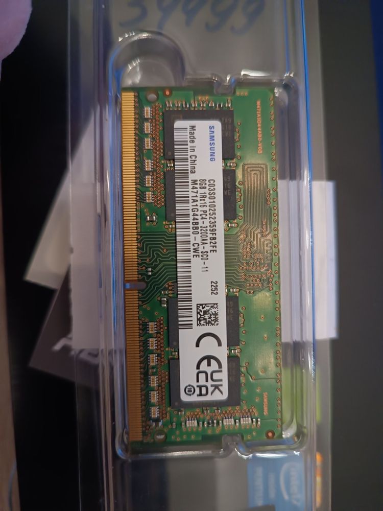 Оперативна памʼять для ноутбука DDR4 8 GB