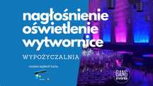 Wynajem nagłośnienia, oświetlenia, mikrofony, karaoke, ciężki dym