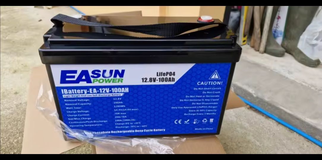 Bateria lítio 12V 100Ah