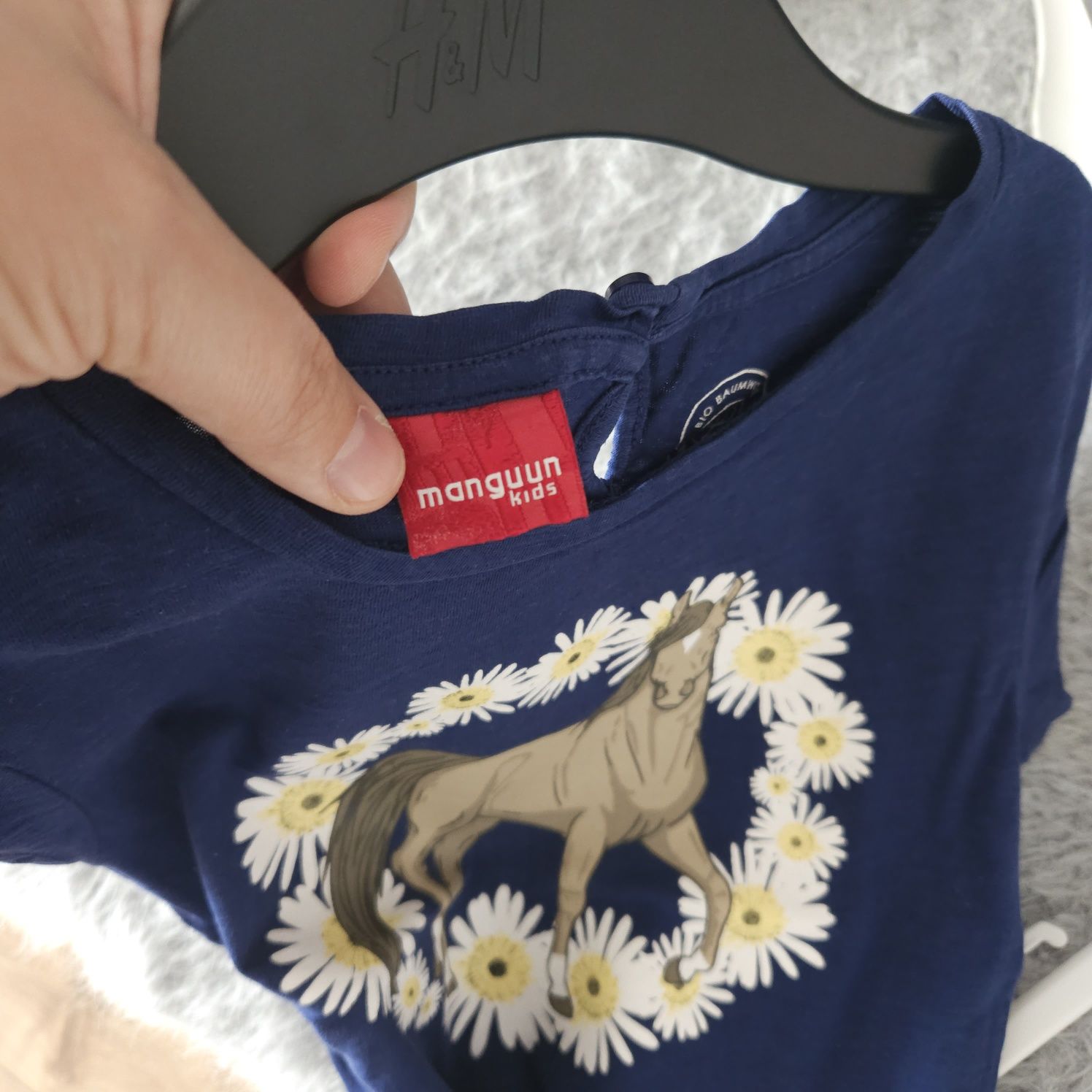 Koszulka z krótkim rękawem t-shirt z koniem Manguun 128