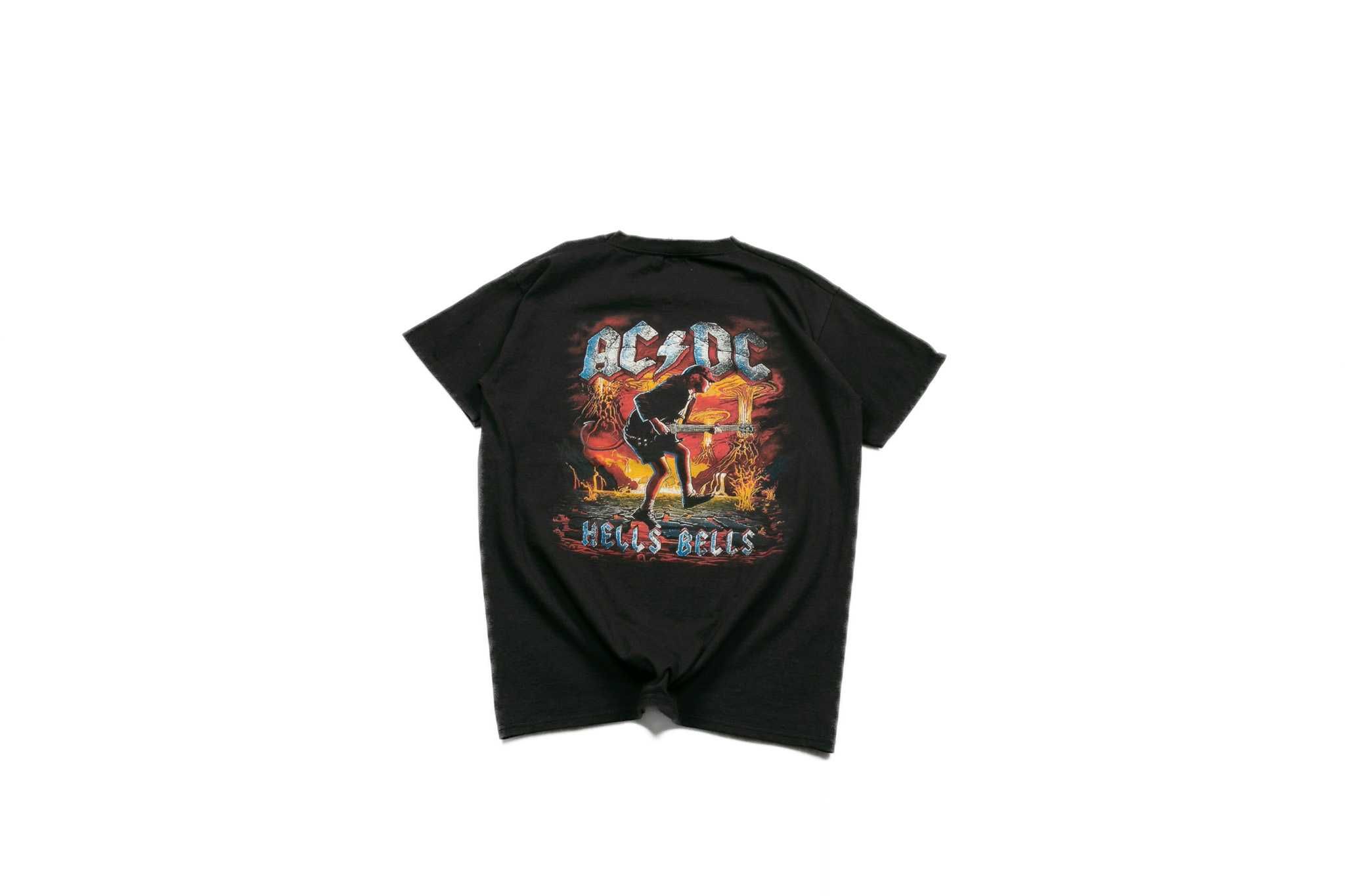 T-shirt ACDC M doubleprint