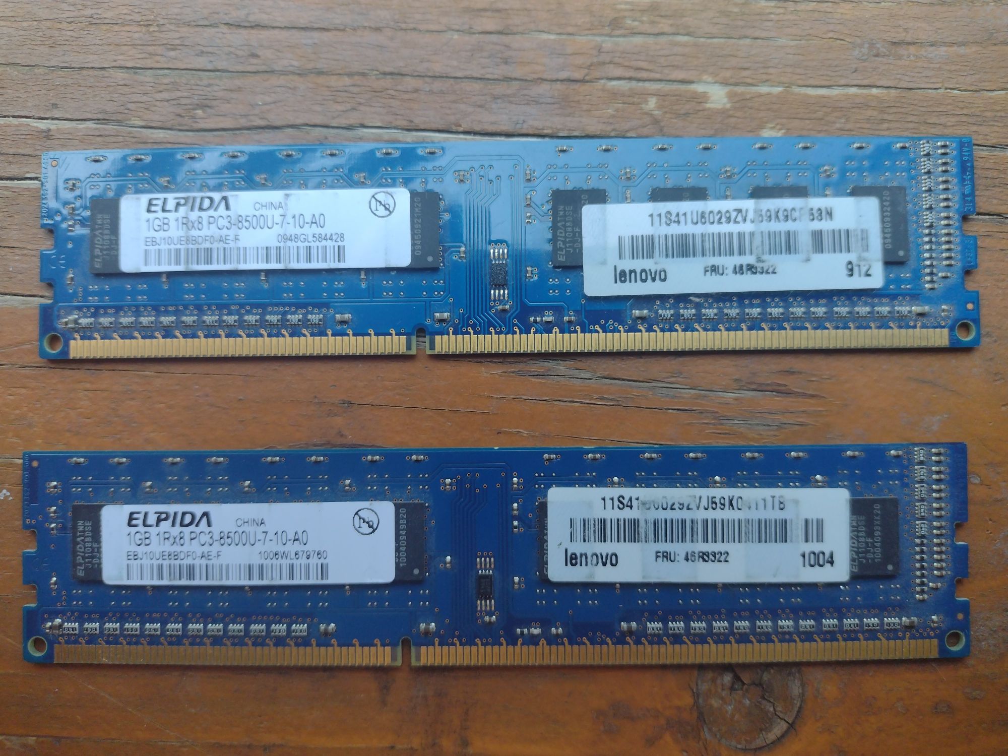 Пам'ять ПК ддр3 2х1Гб DDR3 2x1Gb AMD
