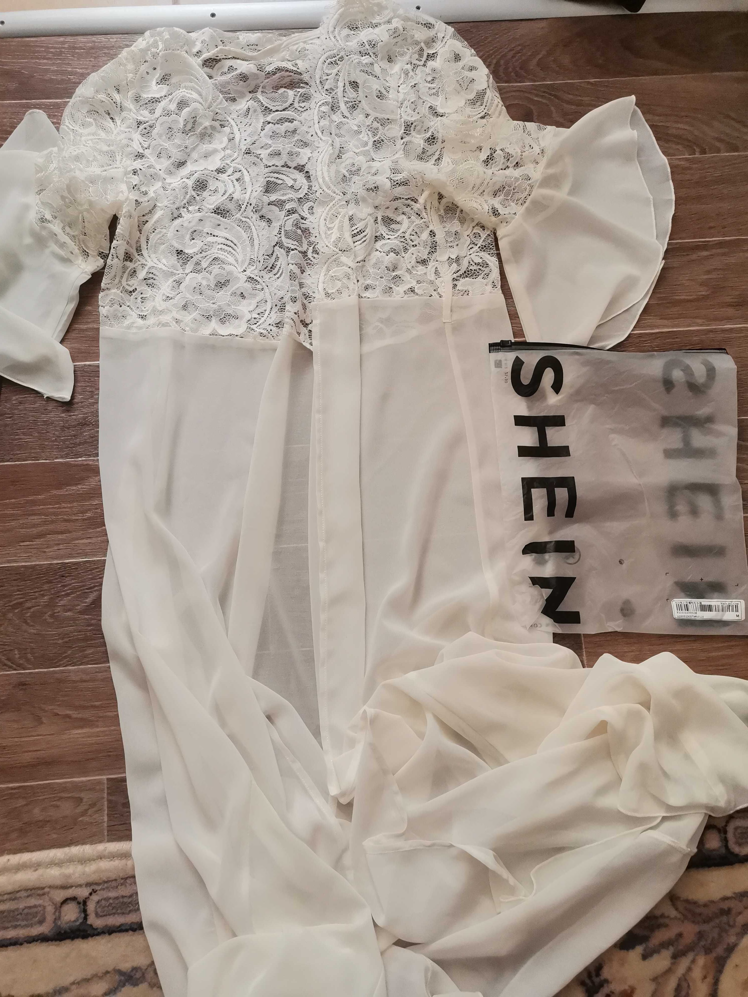 Пеньюар, ночнушка, сорочка з халатом shein