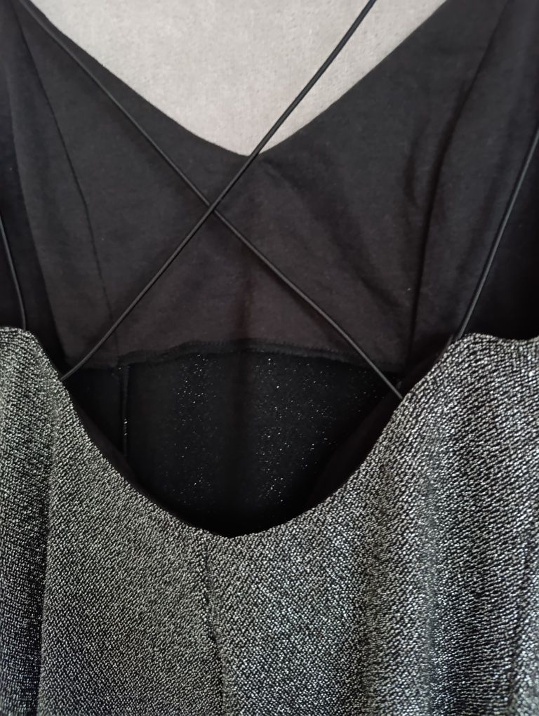 Sukienka błyszcząca h&m