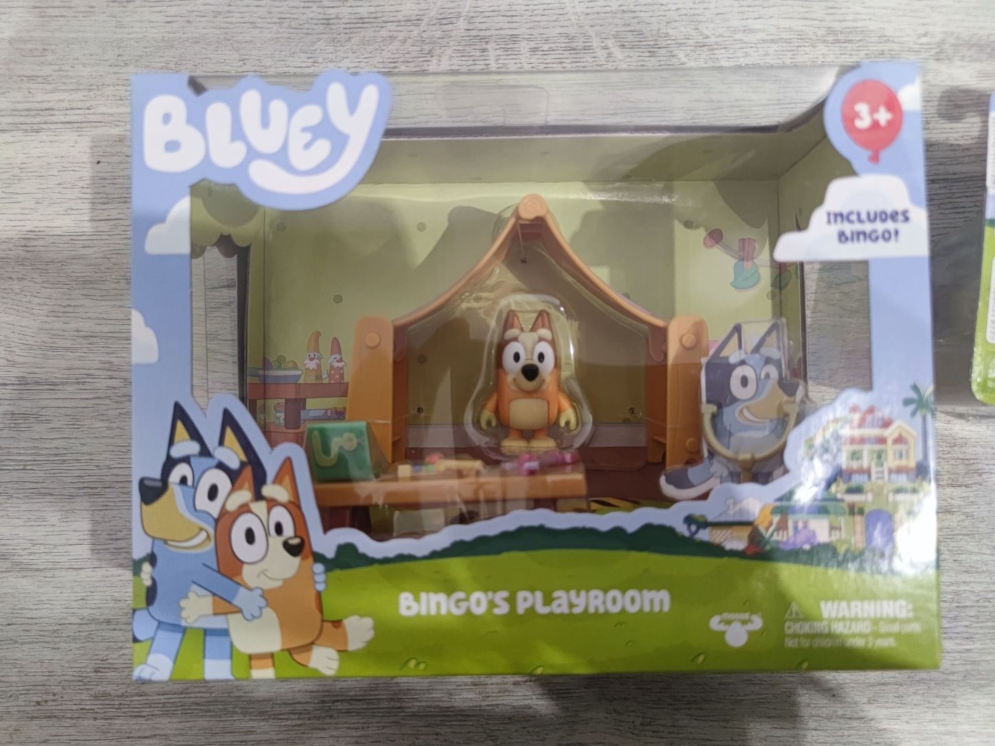 Bluey 2 nowe zestawy: Jack & army hat, Bingo's playroom