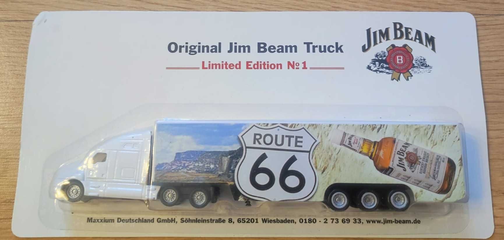 Komplet  Pakiet 3x zabawkę ciężarówka tir Jim Beam Limitowana Kolekcja