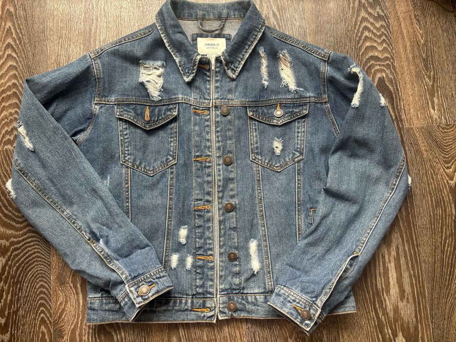 жіноча джинсова куртка розмір С