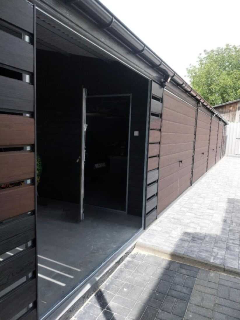 Garaż blaszany 18x6 WZMOCNIONY PROFILAMI .  Producent. Cała Polska