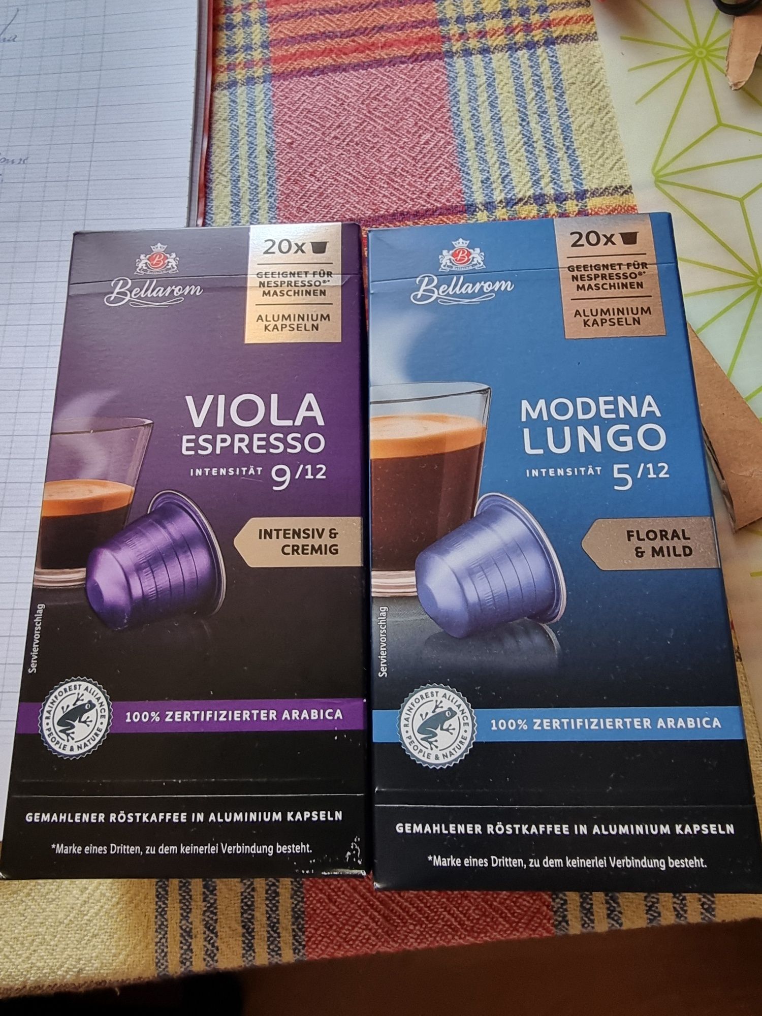 Кава Bellarom XXL 44 капсули в пачці, для Nespresso систем.