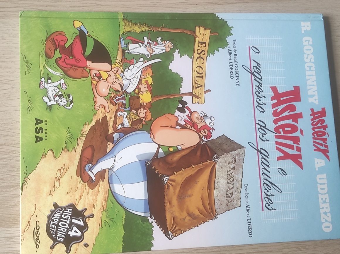 Coleção Asterix (9 livros)