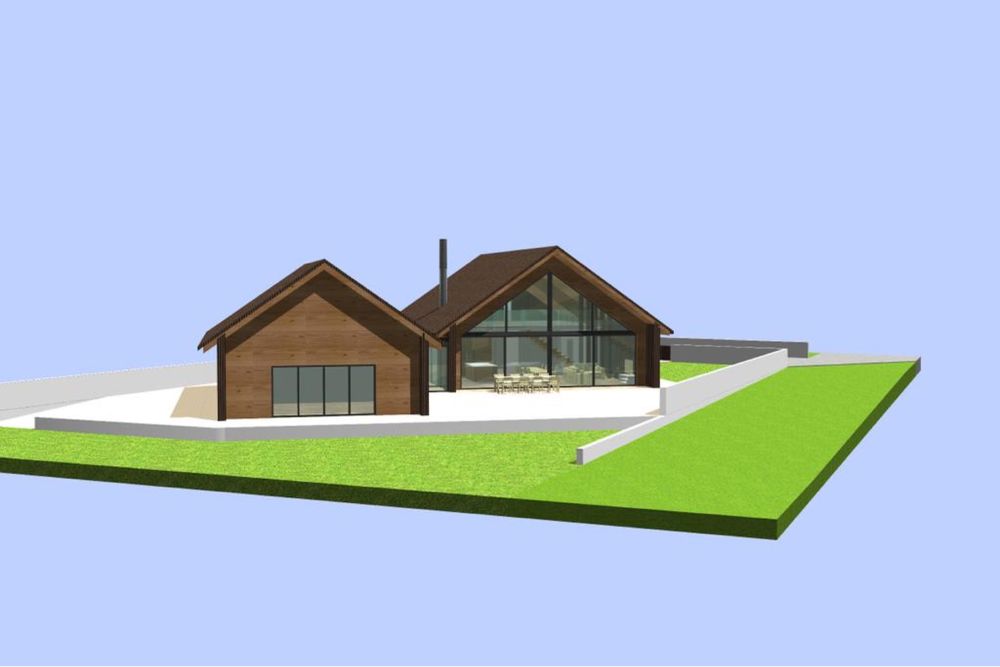 TERRENO para construção com PROJETO APROVADO - A 5min de SANTA CRUZ