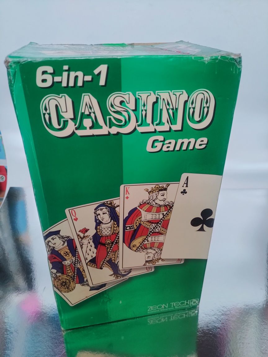 Zenon Tech Casino cyfrowy automat do gier Jackpot poker retro gra 6w1