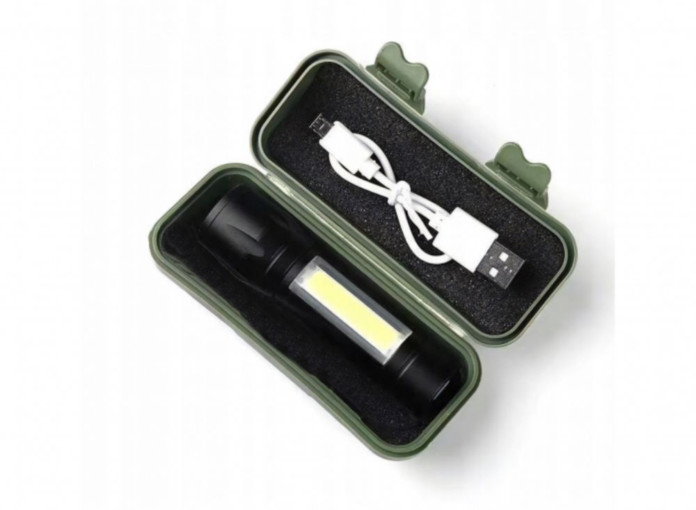 Ліхтарик міні тактичний (зарядка USB) (K0000038419)