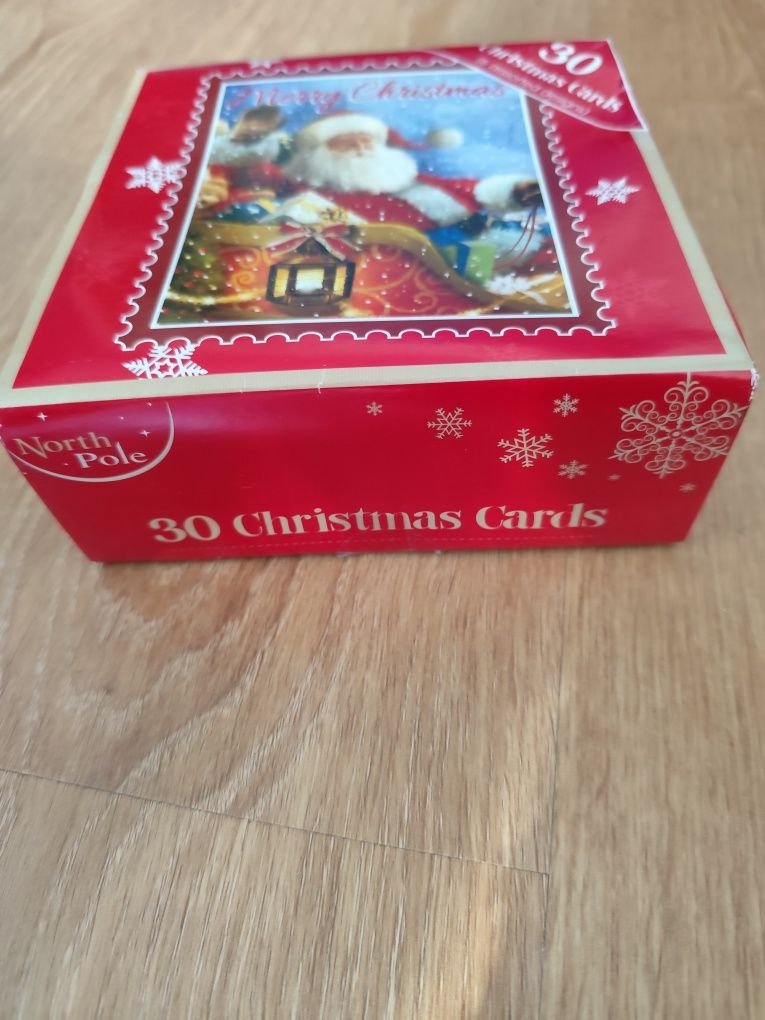 Conjunto 30 cartões natal