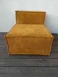 Fotel siedzisko futon sofa modułowa TOGO musztarda