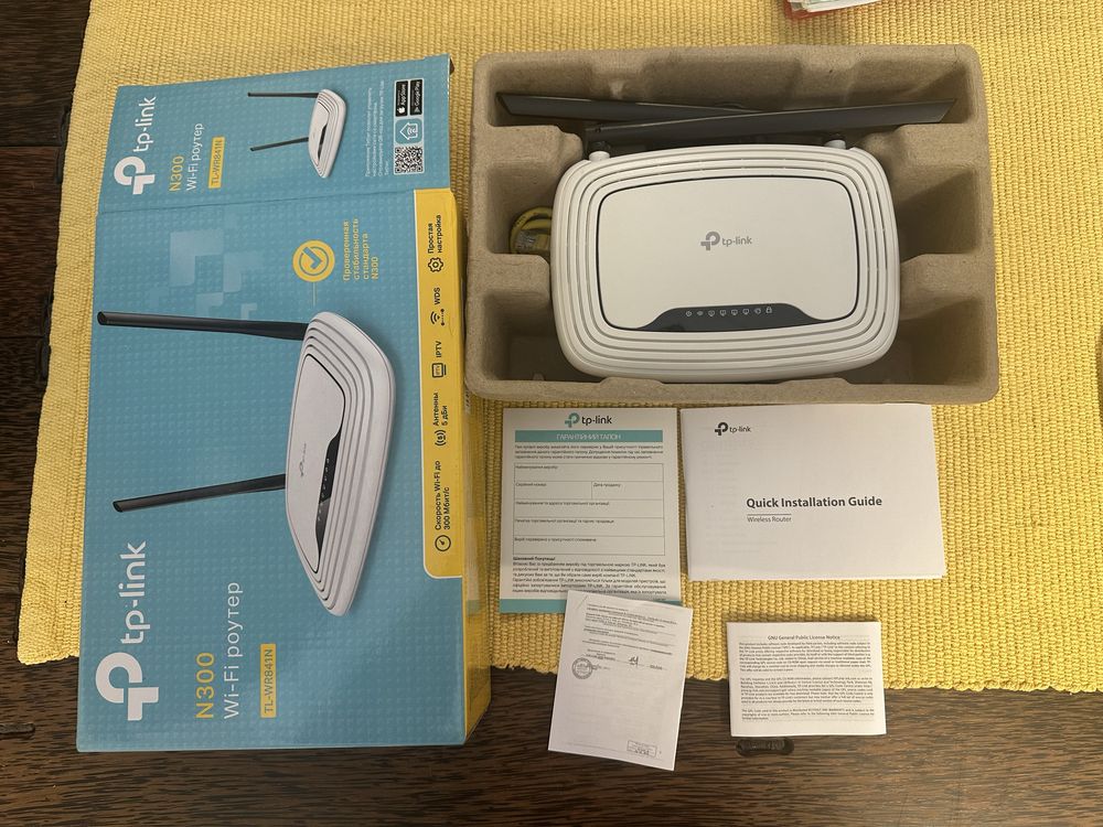 Wi-Fi роутер TP-Link TL-WR841N 300M Wireless N Router