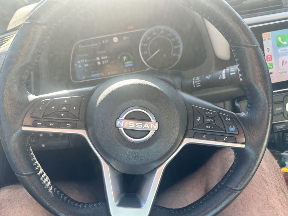 Cesja Nissan Leaf 2022 N-Connecta 62kWh, 218KM. Niska rata