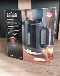 Czajnik bezprzewodowy Braun 1,7l 2200W
WK1100BK