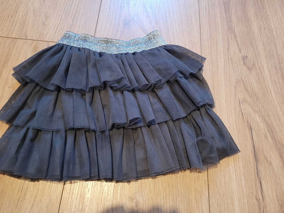 Spódnica z falbankami tiulowymi dla dziewczynki 74/80