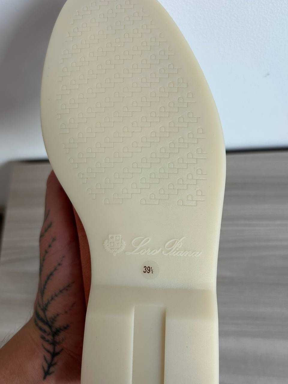 Взуття лофери Loro Piana Summer Walk 39.5 original нові