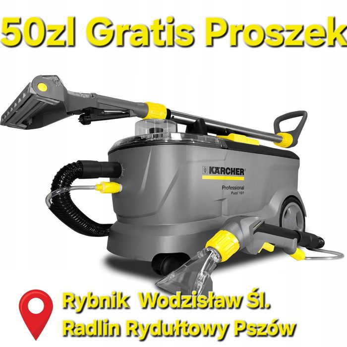 Wynajmij odkurzacz piorący Karcher Puzzi 10/1